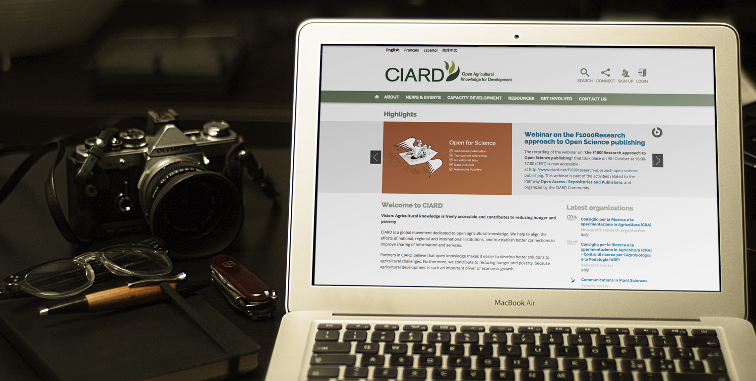 The CIARD website